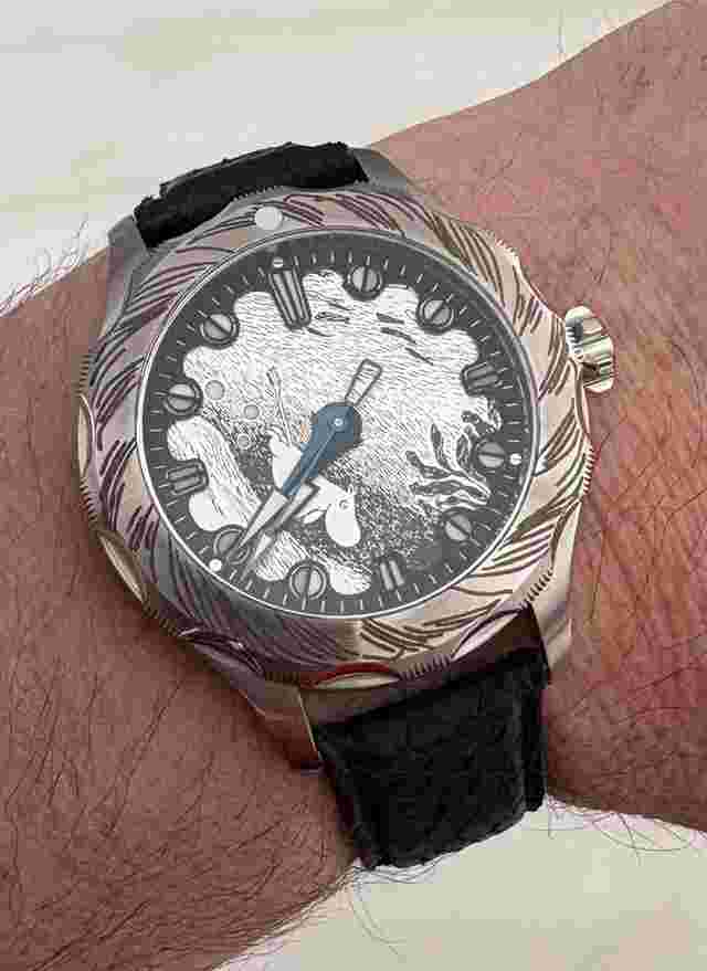 S.U.F Helsinki x Moomin Characters 2024 42mm Vetehinen Diver Blue Limited Edition