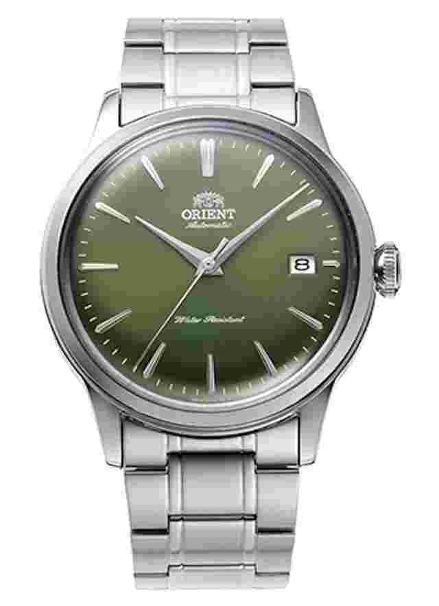 Orient Bambino
                           
                                 Metal RA-AC0M09E 38.4mm 30m WR automatic men's watch with steel strap Hand