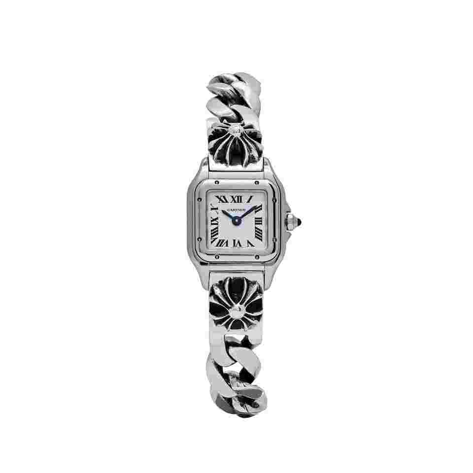 Cartier Panthère
WSPN0019 Stainless Steel Silver Dial Chrome Hearts Bracelet Quartz