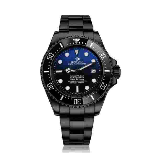 Rolex Sea-Dweller Deepsea
                           
                                 D-Blue Sea-Dweller Deepsea Black PVD/DLC Coating 116660 MINT