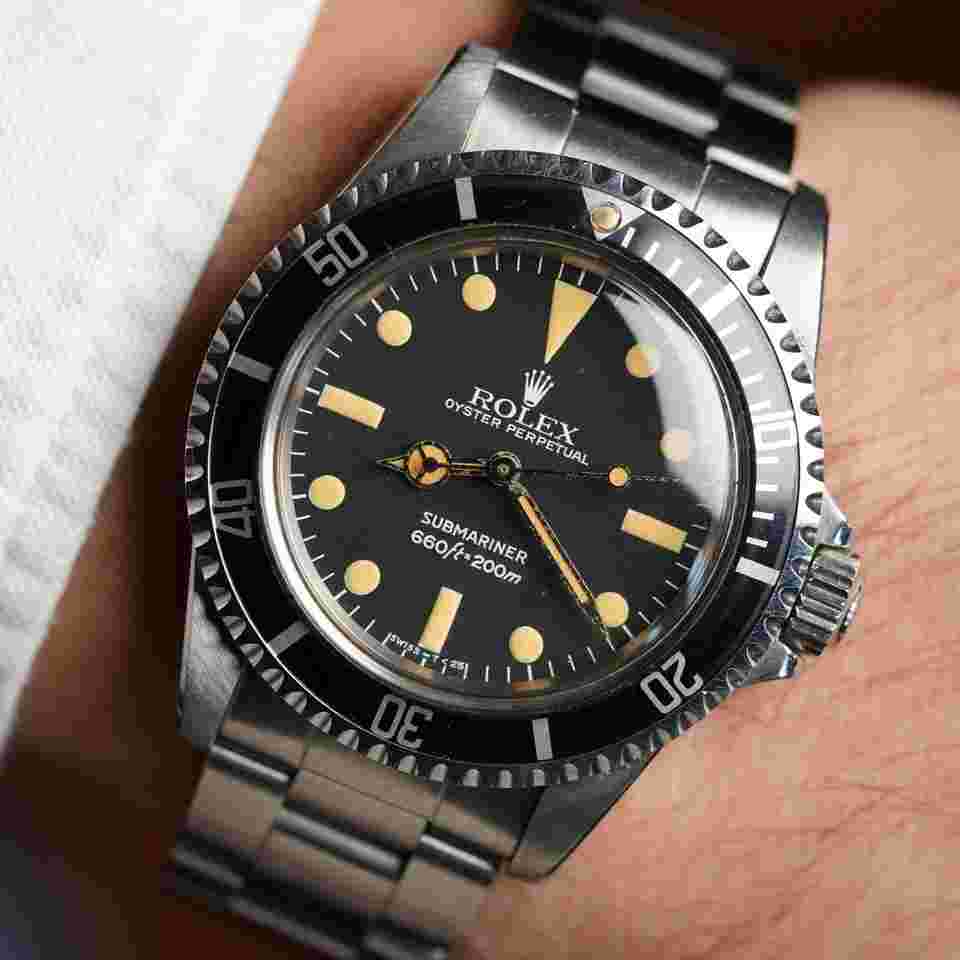 Rolex Submariner
                           
                                 Reference 5513 Full Set Unpolished