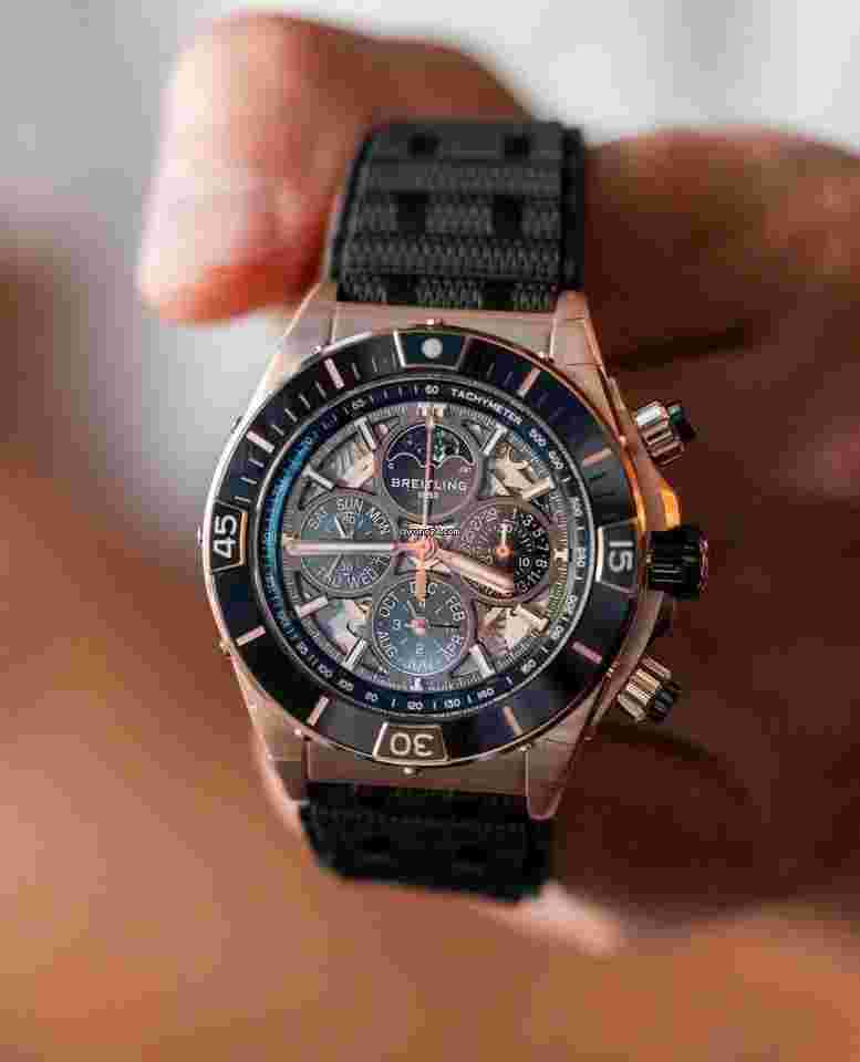 Breitling Chronomat 44
                           
                                 Super Chronomat B19 44 Perpetual Calendar 140th Anniversary RB19301A1G1S1
