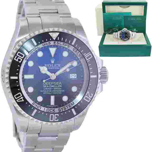 Rolex Sea-Dweller Deepsea
                           
                                 MINT 2017 Rolex Sea-Dweller Deepsea James Cameron Blue 116660 44mm Watch Box