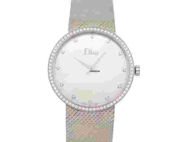 Dior La D De Dior
                           
                                 satine cd043115 36mm acier diamants quartz watch