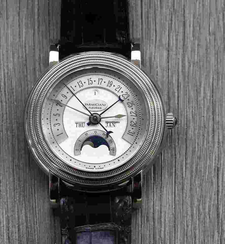 Parmigiani Fleurier Toric
                           
                                 Perpetual Calendar 18K White Gold PF000474 - Serviced