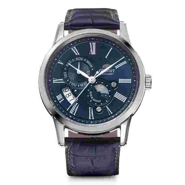 Orient Sun and Moon Classic SUN & MOON RN-AK0004L Mechanical Men's Watch New in Box