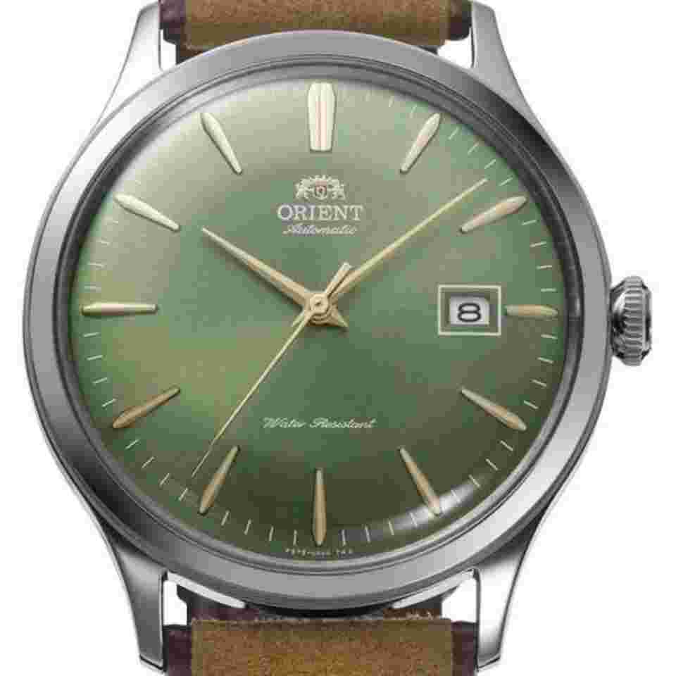 Orient Bambino
RA-AC0P01E 42mm automatic men’s watch leather band accepts Hand-winding