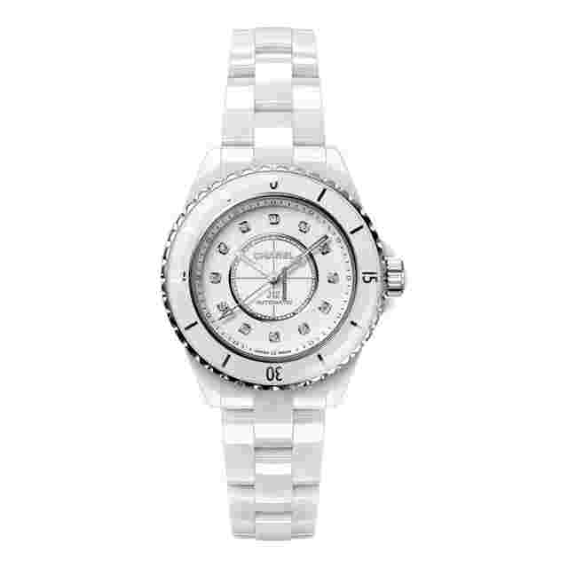 Chanel J12
                           
                                 12.2 Diamonds Automatic 33 Mm J12 Caliber 33mm