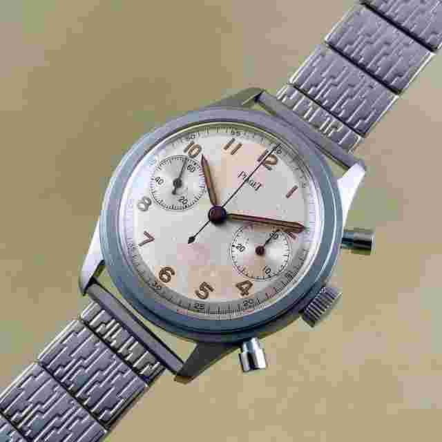 Piaget
                           
                                 Vintage 38mm Hermetic Chronograph – 1940s