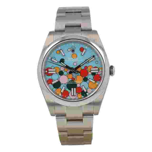 Rolex Oyster Perpetual 41
                           
                                 124300 Celebration dial New 2023 Stickers + White Tag