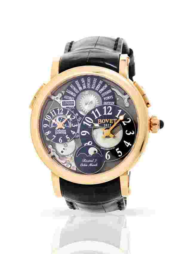 Bovet Dimier Récital
                           
                                 7 Dimier Orbis Mundi DT1150-OMLUNE-002 - Rose Gold