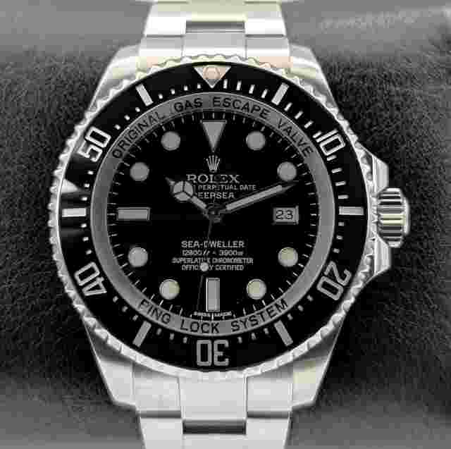 Rolex Sea-Dweller Deepsea
                           
                                 116660 LC100 Automatik Ø44mm Uhr 2013 Black Dial Fullset #817