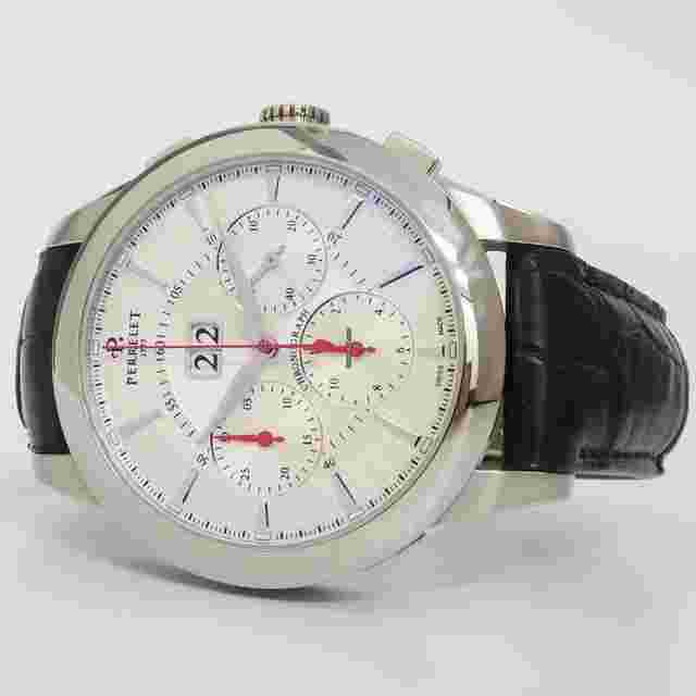Perrelet
                           
                                 Big Date Chronograph Silver Dial Stainless Steel Automatic A1008