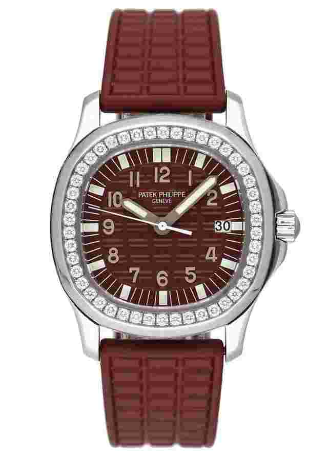 Patek Philippe Aquanaut
                           
                                 5067A Red Theme Ladies Watch With Archives