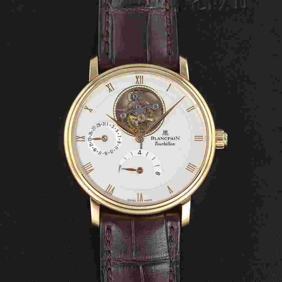 Blancpain Villeret
                           
                                 Tourbillon 8 Day 6025-3642-55b