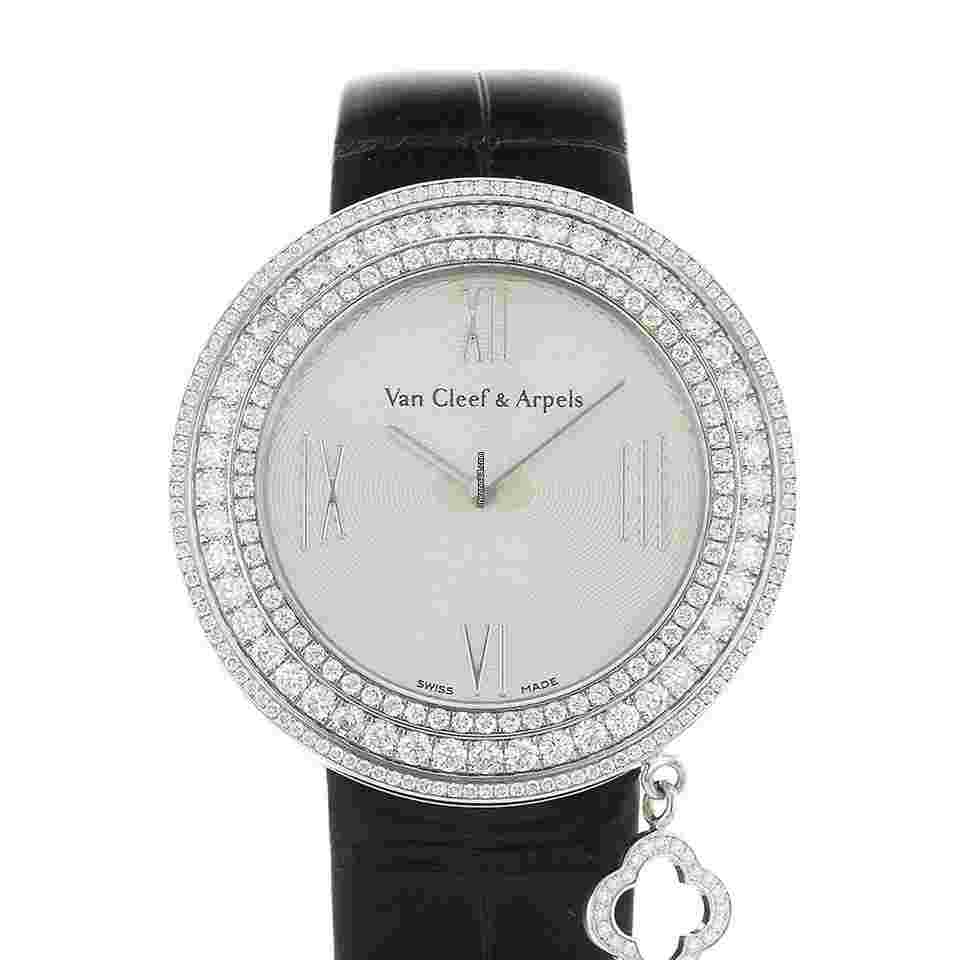 Van Cleef & Arpels Charms
                           
                                 VCARM95400 38mm Factory Diamonds White Gold Watch