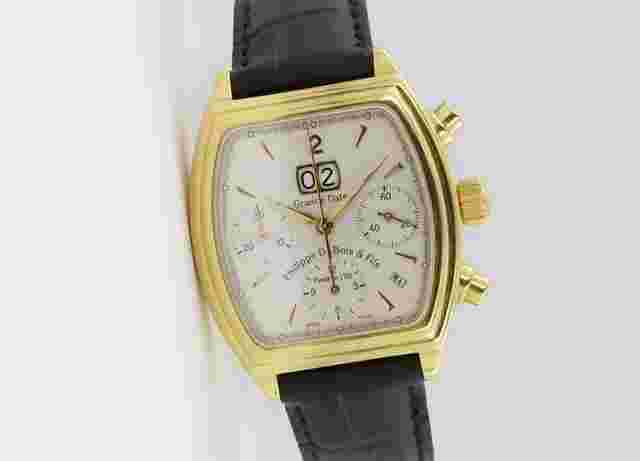 Philippe Du Bois & Fils Grande Date Chronograph 18K Gold Limited Edition