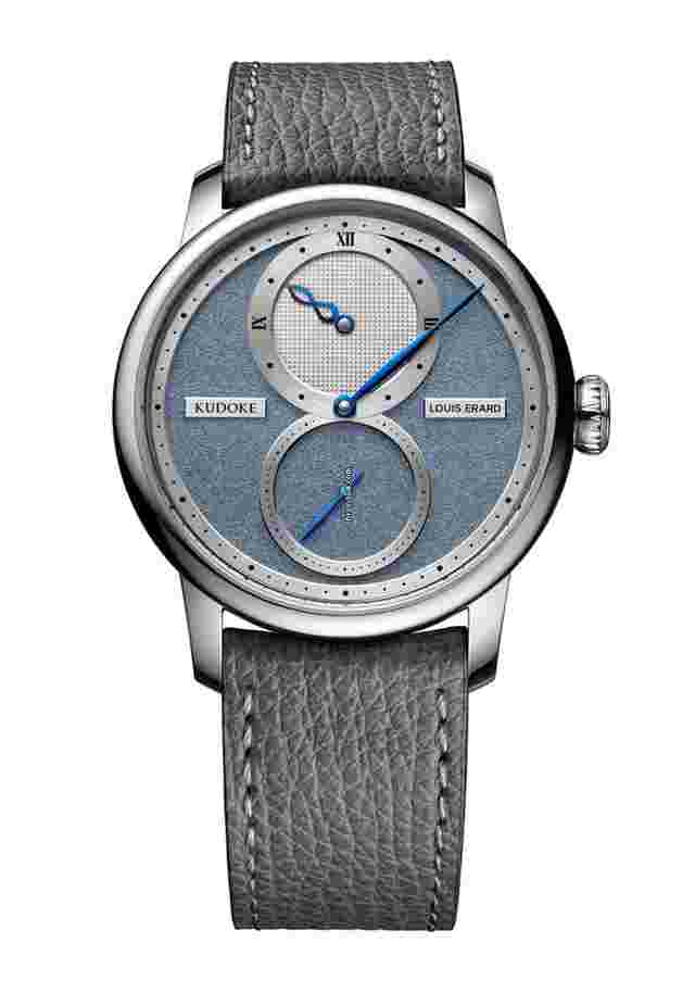 Louis Erard Excellence
                           
                                 LE REGULATEUR LOUIS ERARD X KUDOKE LIGHT BLUE LIMITED TO 100
