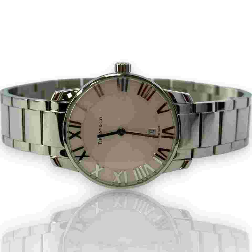 Tiffany Atlas
& Co Atlas 2 Hand 29mm Stainless Steel Watch B&P Retail 3200