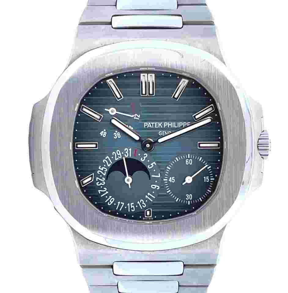Patek Philippe Nautilus
40mm Nautilus “Discontinued” Power Reserved MoonPhase Steel