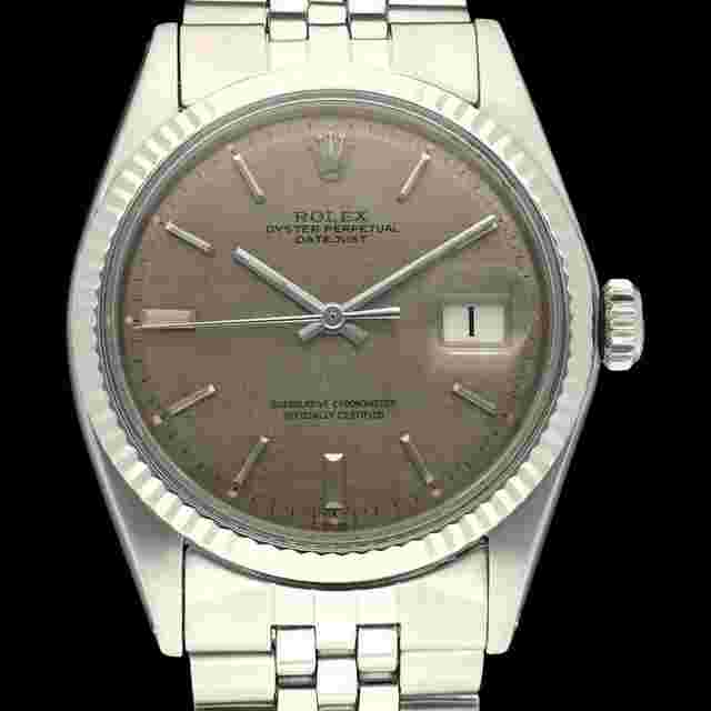 Rolex Datejust 36
                           
                                 1601 / Grey Linen Dial / With Box / Steel White Gold / Jubilee / 36mm / 1970