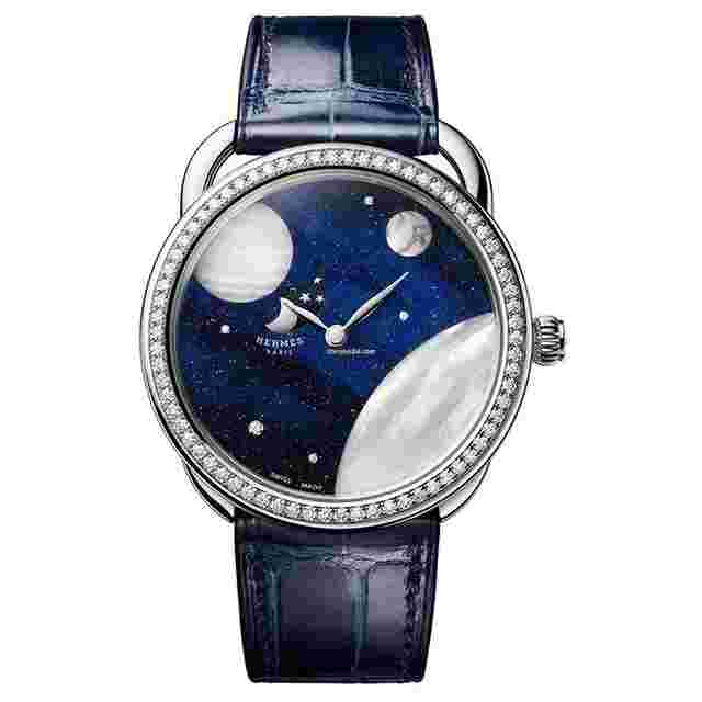 Hermès Arceau
                           
                                 38MM AR7.C93 18K WHITE GOLD UNISEX WATCH