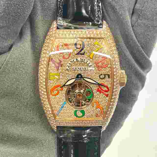 Franck Muller Color Dreams
                           
                                 Unworn Crazy Hours Color Dreams Tourbillon Ref# 8880 T CH COL DRM D CD box & papers
