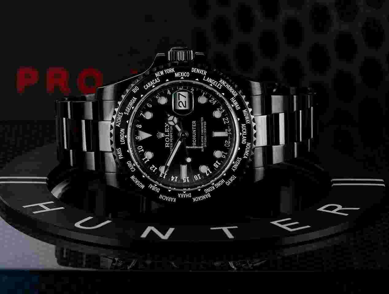 Pro-Hunter
                           
                                 GMT-Master II - 116710LN - World Time - Limited Edition - 5 Year Warranty