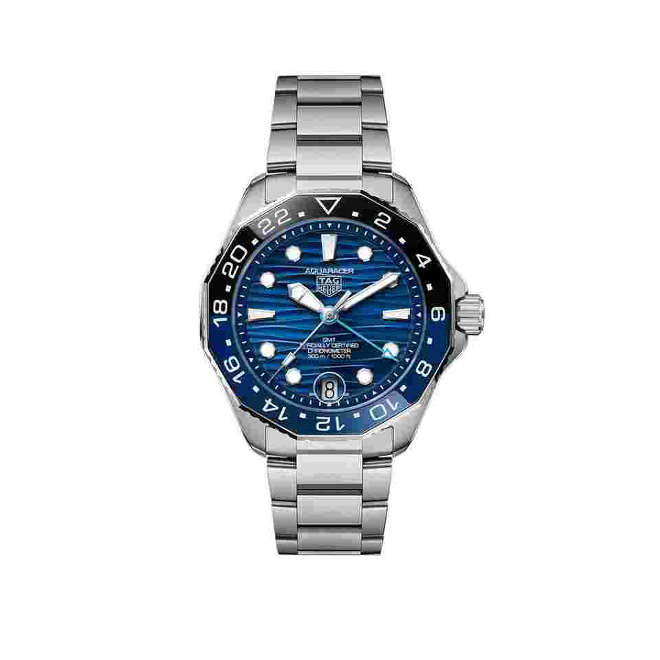 TAG Heuer Aquaracer 300M
                           
                                 Unworn Aquaracer Professional 300 GMT 42 WBP5114.BA0013 box and papers