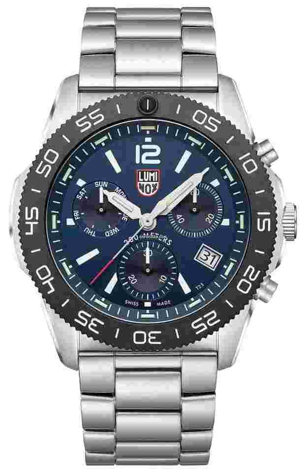 Luminox
                           
                                 Pacific Diver Chronograph Steel Blue Dial Day/Date Mens Watch XS.3144