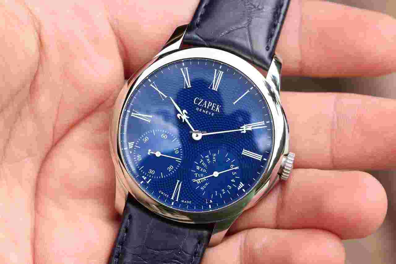 Czapek
                           
                                 2023 Czapek Quai Des Bergues Sapphire Blue L