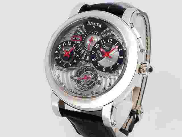 Bovet Dimier Récital 3 Orbis Mundi (3WGCO) Tourbillon D501 18k White Gold
