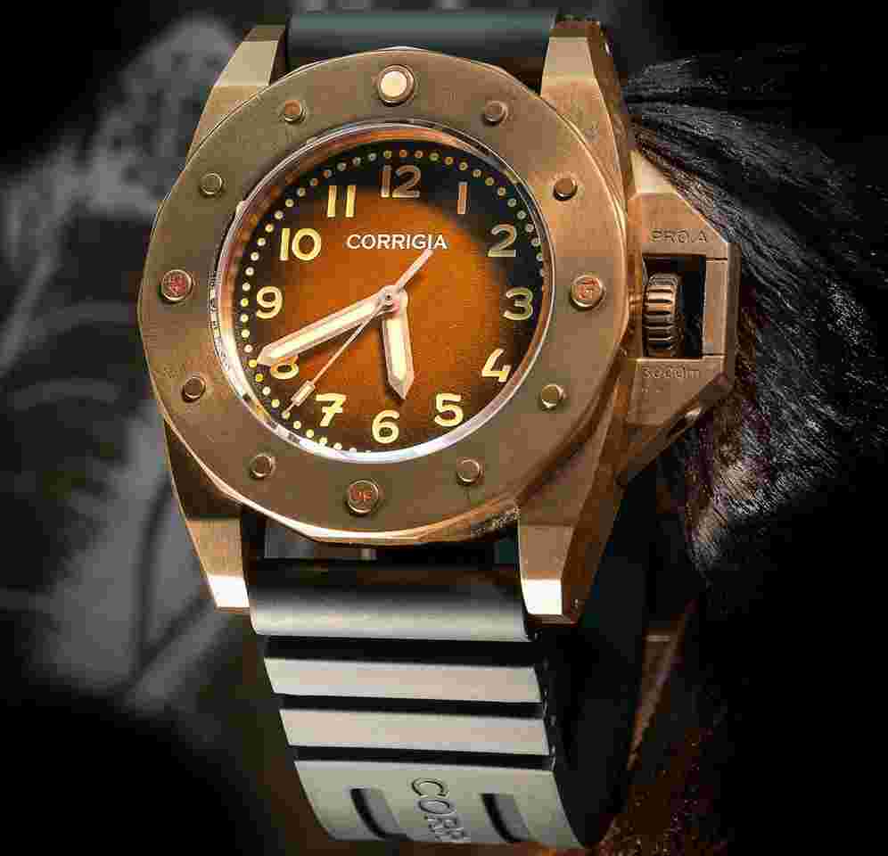 CORRIGIA 01 Bronze P-Brown Complete with its original Corrigia Full-Set Ref. 752