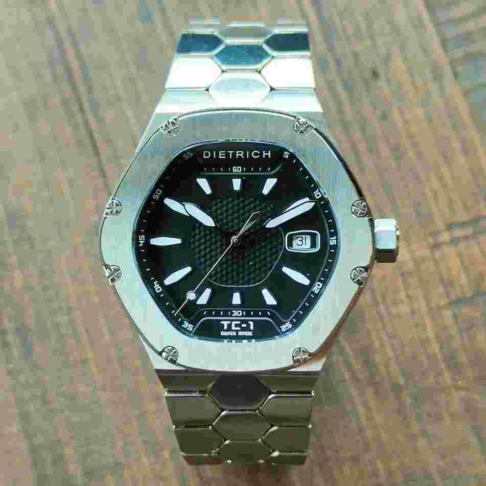 Dietrich TC-1 Time Companion First Edition NUOVO CON GARANZIA 2 ANNI Acciaio silver