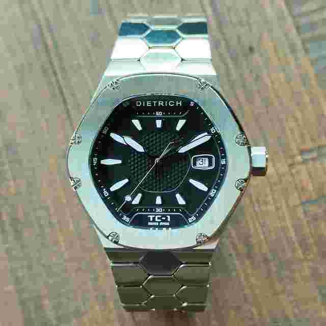 Dietrich TC-1 Time Companion First Edition NUOVO CON GARANZIA 2 ANNI Acciaio silver
