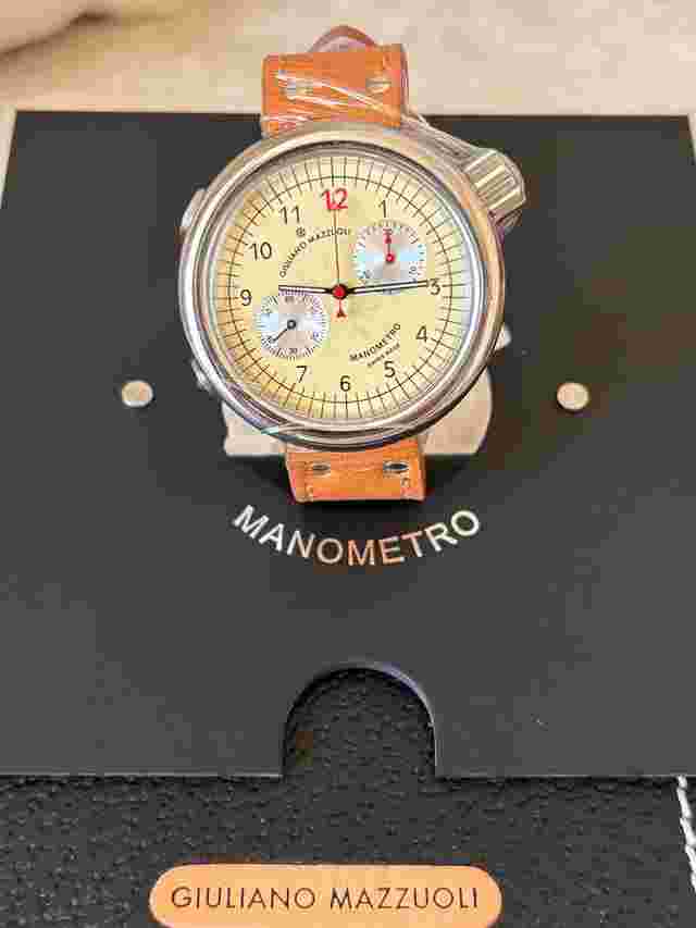 Giuliano Mazzuoli Manometro Chronograph Giuliano Mazzuoli Manometro Chronograph NEW-FULLSET-Ref.MCN0