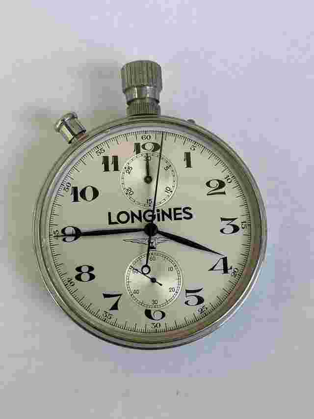 Longines chronographe ratrappante Sport chronometrage Chronographe Olympic 