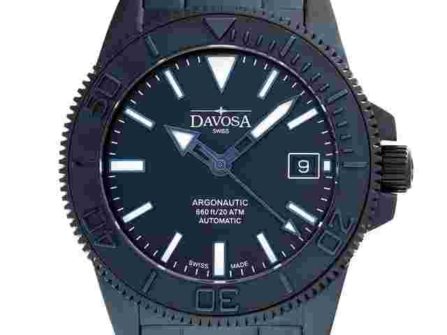 Davosa Argonautic Monochrome Limited Edition Ref.161.540.40 Full Set Neu Argonautic Monochrome