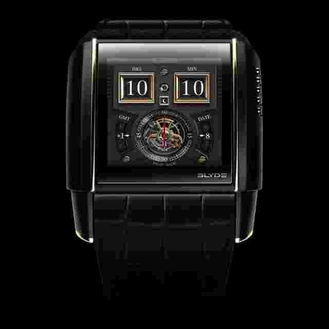 HD3 Slyde Complication Slyde Black Steel With Gold Accents NEW UNWORN