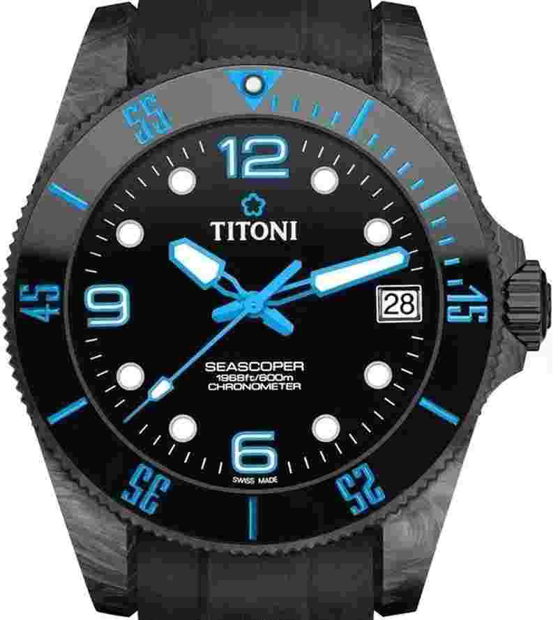 Titoni Seascoper Chronometer 42mm 83600 C-BL-256 