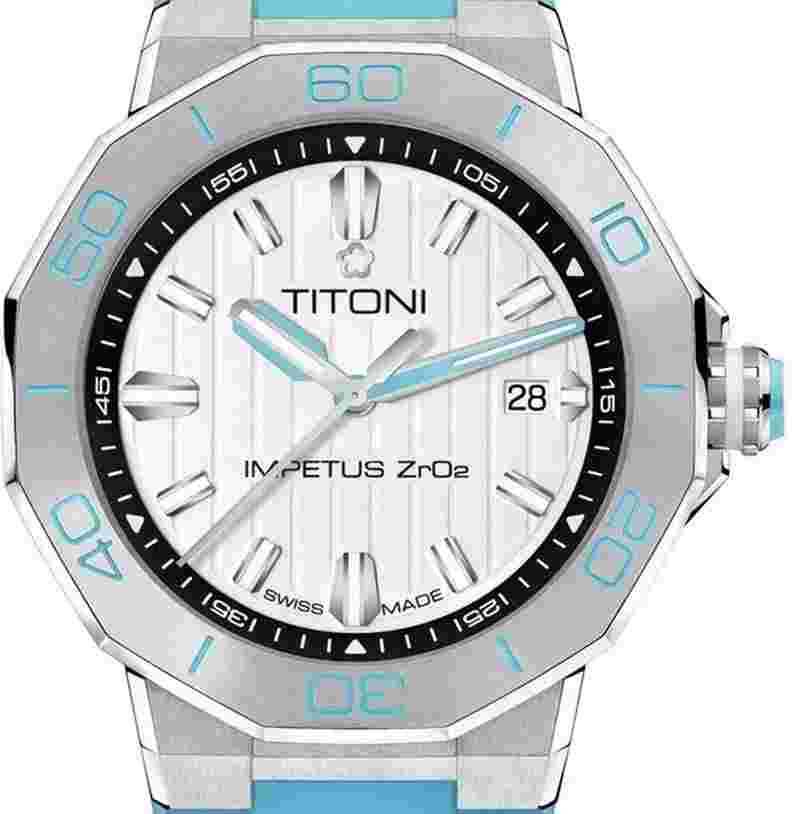 Titoni Impetus Ceram Tech Automatik 43mm 83765 S-AA-711 