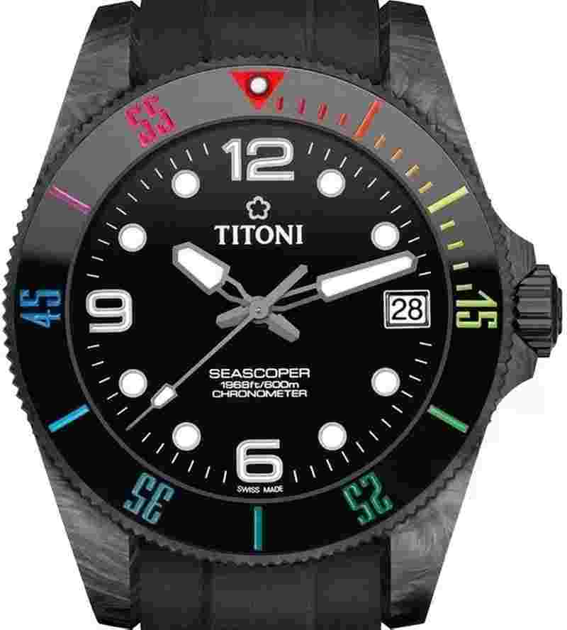 Titoni Seascoper Chronometer 42mm 83600 C-RA-256 