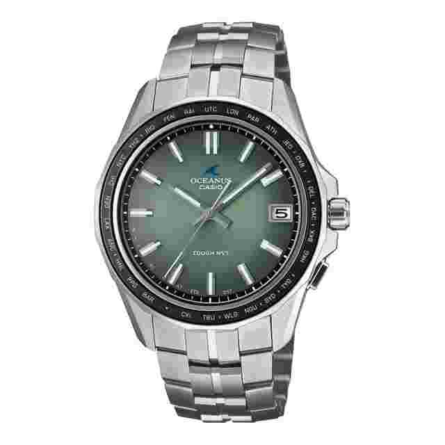 Casio Oceanus Titanium Bluetooth Oceanus Manta OCW-S400RA-3AJF JDM 41.3mm sapphire crystal titanium OCW-S400RA-3AJF casio