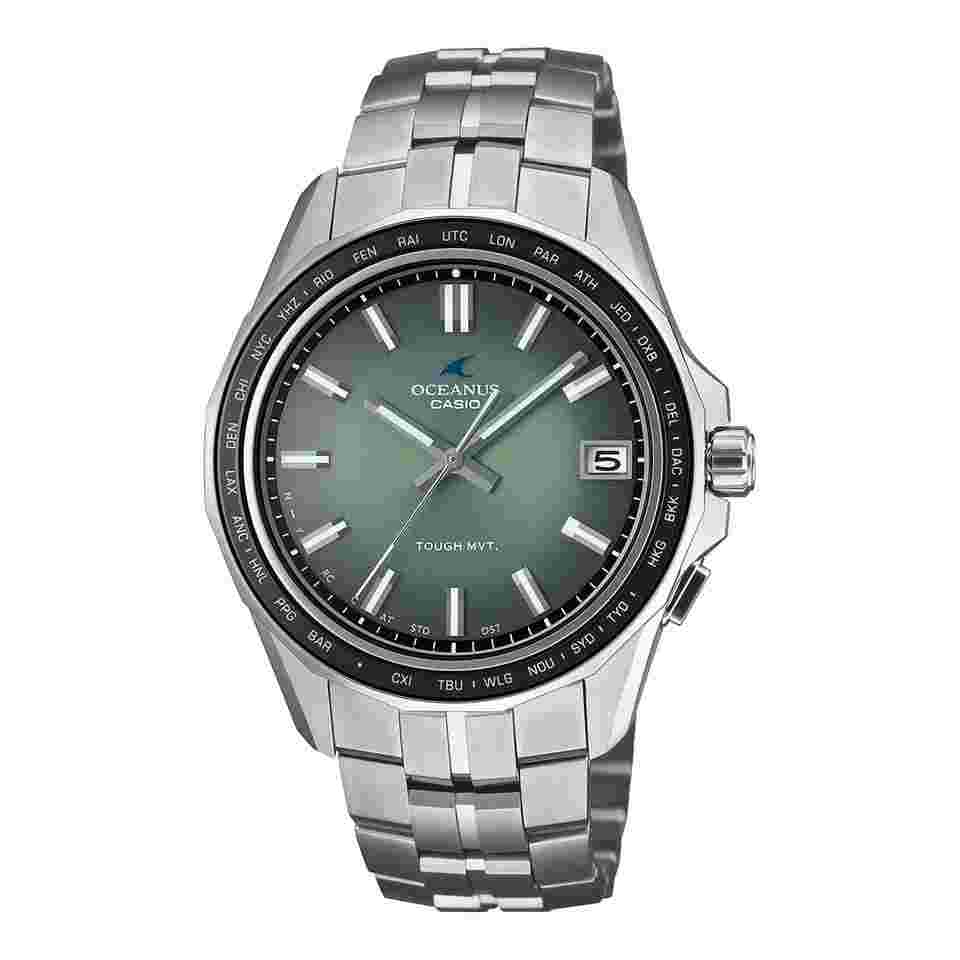 Casio Oceanus Titanium Bluetooth Oceanus Manta OCW-S400RA-3AJF JDM 41.3mm sapphire crystal titanium radio-controlled solar watch Made in Japan JDM