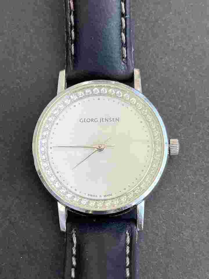 Georg Jensen Koppel 0.45 ct Diamonds Georg Jensen Koppel featuring 0.45 carat genuine diamonds. 