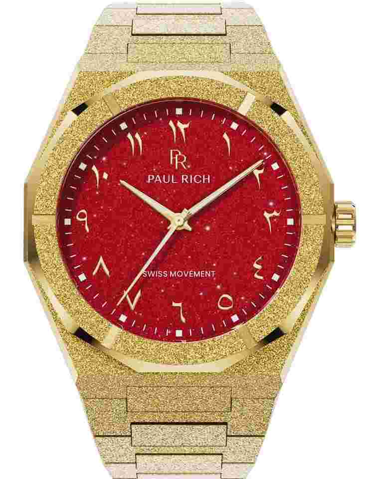 Paul Rich PR-45218 Herrenuhr Frosted Star Dust II Desert 43mm 5ATM