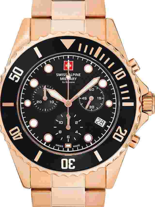 Swiss Alpine Military 7053.9167 Chronograph Herrenuhr 42mm 10ATM
