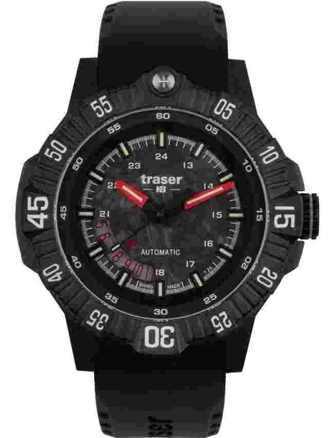 Traser H3 110961 Herrenuhr P99 A Tactical Carbon Automatik 46mm 20ATM
