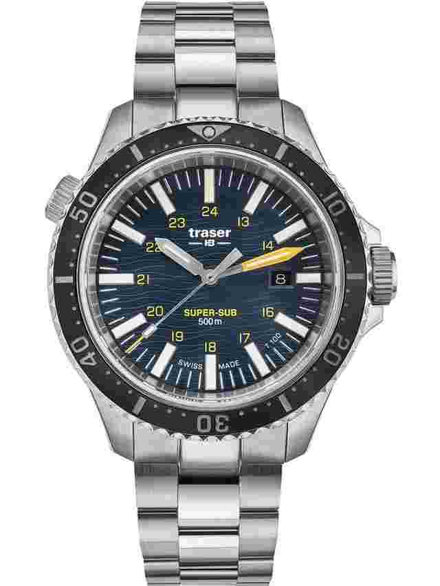 Traser H3 109370 P67 T100 SuperSub Blue Special Set Herrenuhr