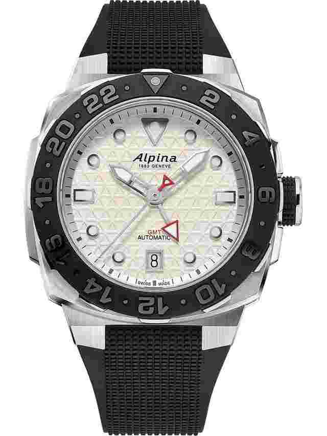 Alpina Startimer AL-560LG3VE6 Herrenuhr Startimer Heritage Automatik GMT 39mm 30ATM
